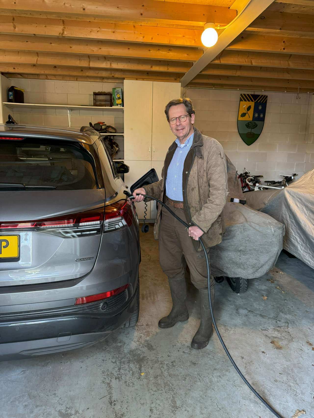 Tevreden klant Beter Duurzaam heeft laadpaal laten installeren in Lochem